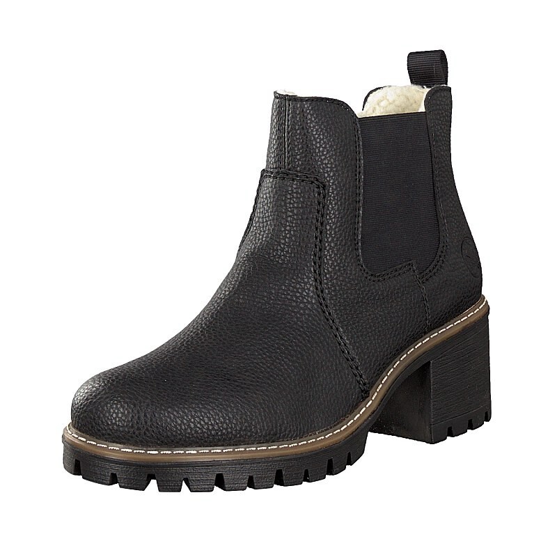 Botas Rieker Y8650-00 Para Mulher - Pretas